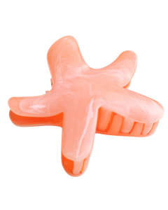 HH1289 Starfish Hair Claw Clip Coral