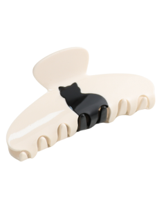 HH1333 Cat Hair Claw Clip White