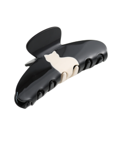 HH1334 Cat Hair Claw Clip Black