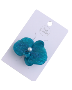 HH1337 Orchid Hair Clip Blue