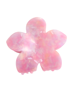 HH1341 Flower Hair Claw Clip Pink