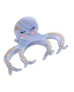 HH1356 Octopus Hair Claw Clip Blue