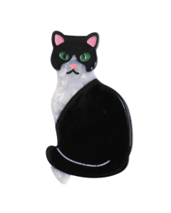 HH1364 Black Cat Hair Clip