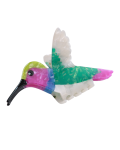 HH1409 Hummingbird Hair Claw Clip Purple