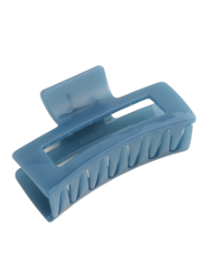 HH1437 Rectangle Hair Claw Clip Denim