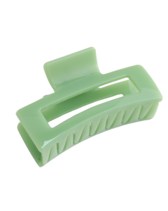 HH1440 Rectangle Hair Claw Clip Moss