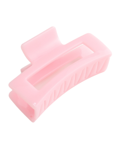 HH1442 Rectangle Hair Claw Clip Pink