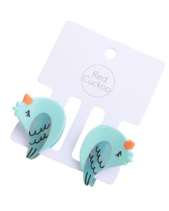 HH1520 Blue Bird Hair Claw Clips Twin Pack