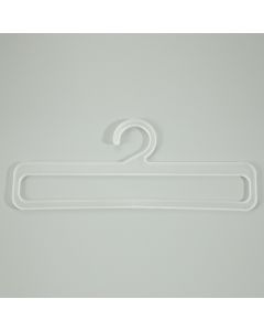 Rectangular Hanger Clear - Pack of 20