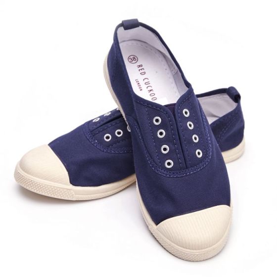 Plimsolls Navy Pure Fashions