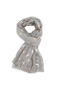 21029 ROSE GOLD DEERS