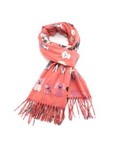24339 Dogs Scarf