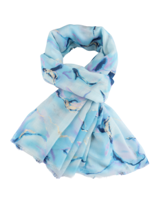 25014 Gold Marble Scarf