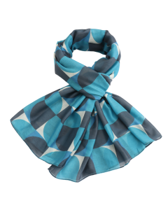 25034 Geo Curves Scarf