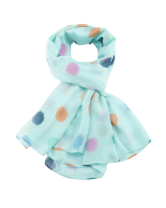 A038 Colourful Dots Scarf