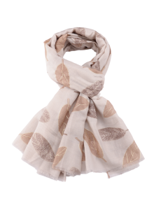 A039 Gold Leaves Scarf