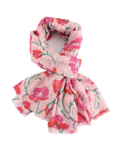 A042 Gold Bloom Scarf