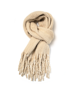 B039 Red Cuckoo Plain Scarf