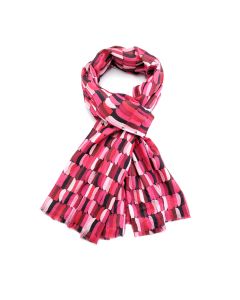 B064 Retro Print Scarf