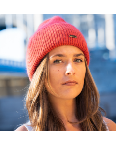 D006 Red Cuckoo Plain Hat