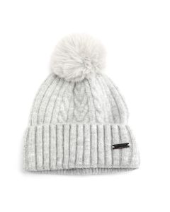 D015 Knit Bobble Hat