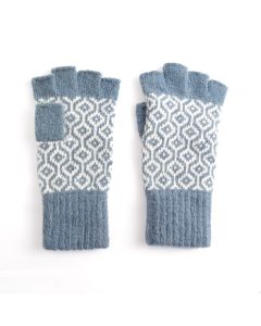 G012 Fingerless  Honeycomb Gloves