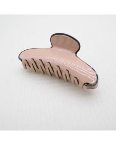 HC1012 Oval Pink Hair Claw Clip