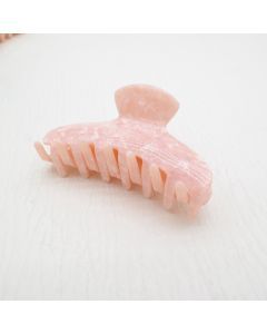 HC1020 Pink Marble Effect Claw Clip