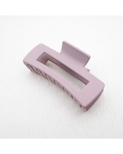 HC1040 Rectangle Matte Blush Claw Clip