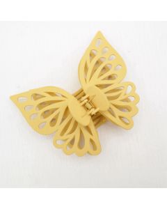 HC1044 Butterfly Yellow Hair Claw Clip