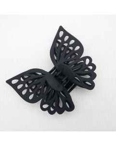 HC1045 Butterfly Black Hair Claw Clip