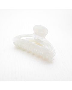 HC1112 Oval Silver Shimmer Claw Clip
