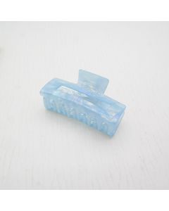 HC1122 Rectangle Baby Blue Claw Clip