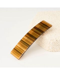 HC1158 Rectangle Brown Hair Clip