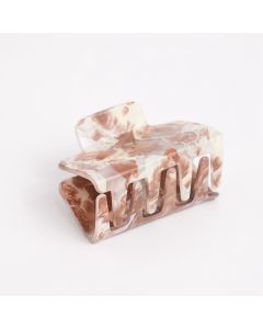 HC1237 Coffee Hair Claw Clip