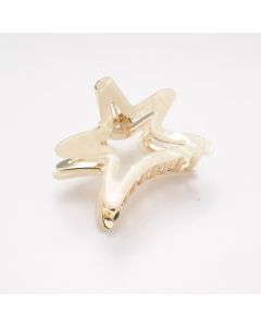 HC1470 Star Hair Claw Clip Cream