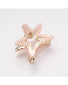 HC1471 Star Hair Claw Clip Pink