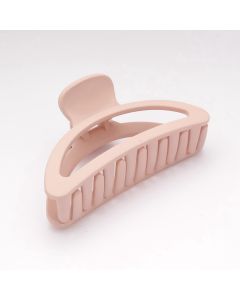HC1569 Matte Oval Hair Claw Clip Pink