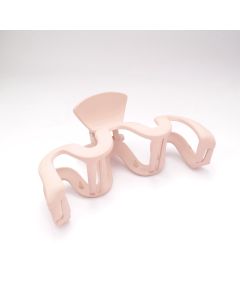 HC1572 Matte M Shape Hair Claw Clip Pink