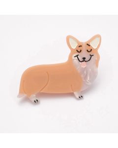 HC1665 Corgi Hair Clip