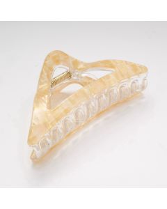 HC1669 Triangle Hair Claw Clip Yellow 