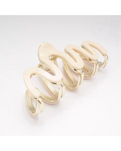 HC1679 Hair Claw Clip Cream