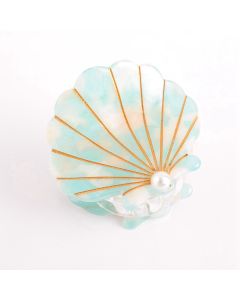 HC1739 Shell Hair Claw Clip Sky