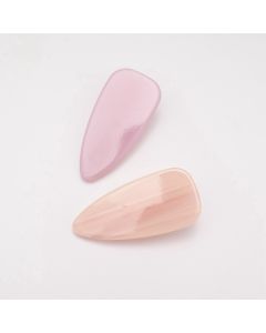 HD1105 Lilac Pink Hair Clips Pack Of Two