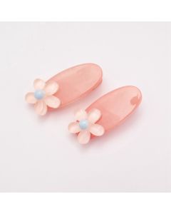 HD1120 Flower Hair Clips Twin Pack