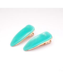 HD1138 Hair Clips Twin Pack Aqua