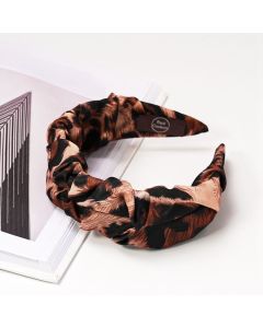 HF1004 Leopard Brown Headband