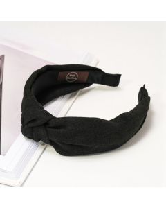 HF1007 Plain Black Headband