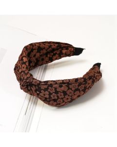 HF1038 Lace Brown Headband