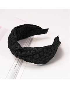 HF1039 Lace Black Headband